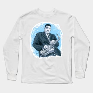 Cannonball Adderley - An illustration by Paul Cemmick Long Sleeve T-Shirt